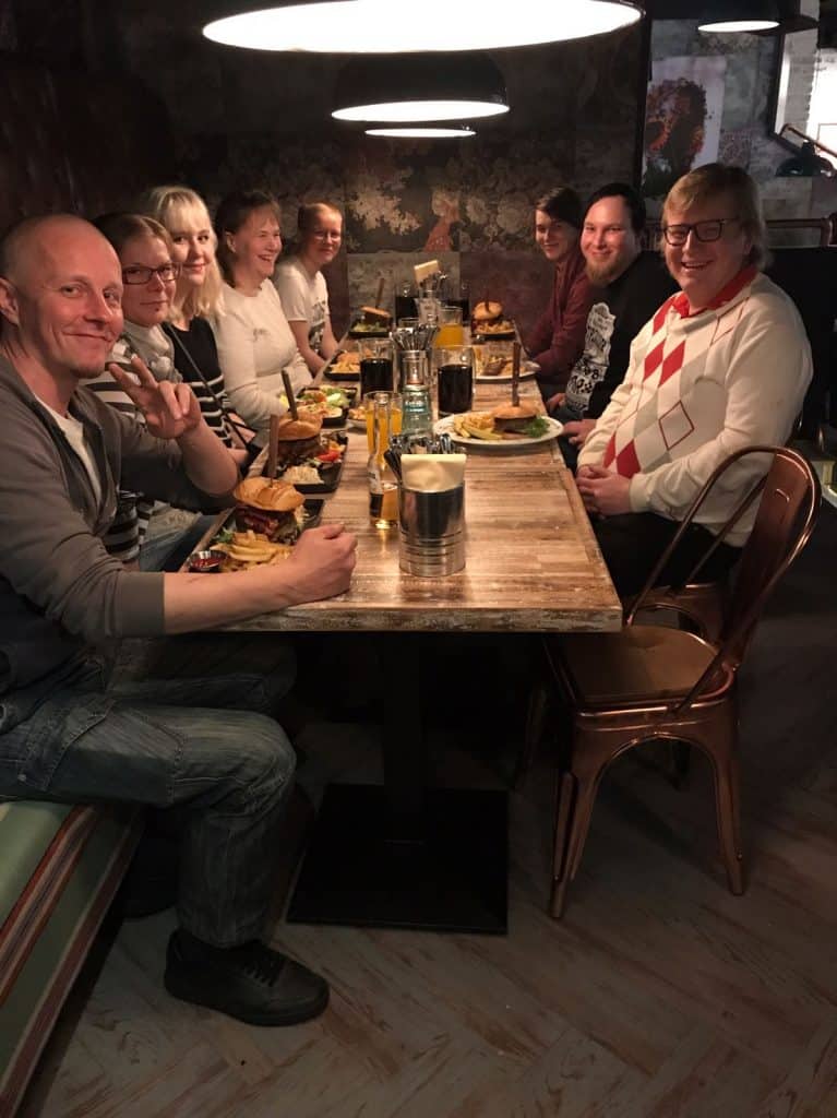 Pikkujouluja juhlistettiin myös Mäntsälässä.